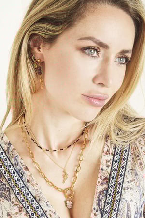 Necklace Gun Gold Color Copper h5 Picture5